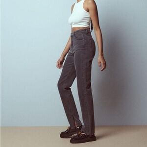 High quality thick denim Jeans with slits. Like new condition